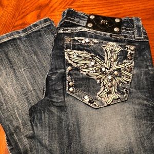 Miss Me Slim Bootcut Size 28